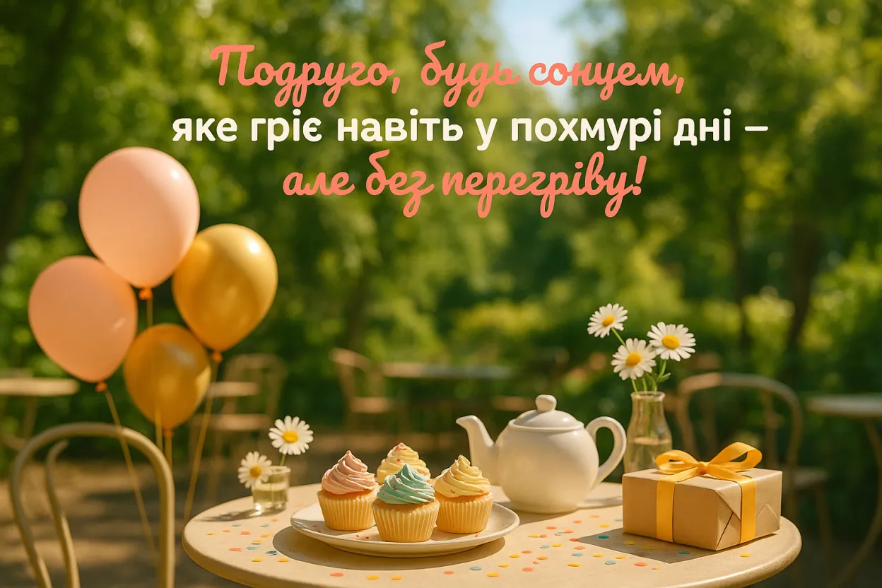 Прикольні привітання з днем народження подрузі