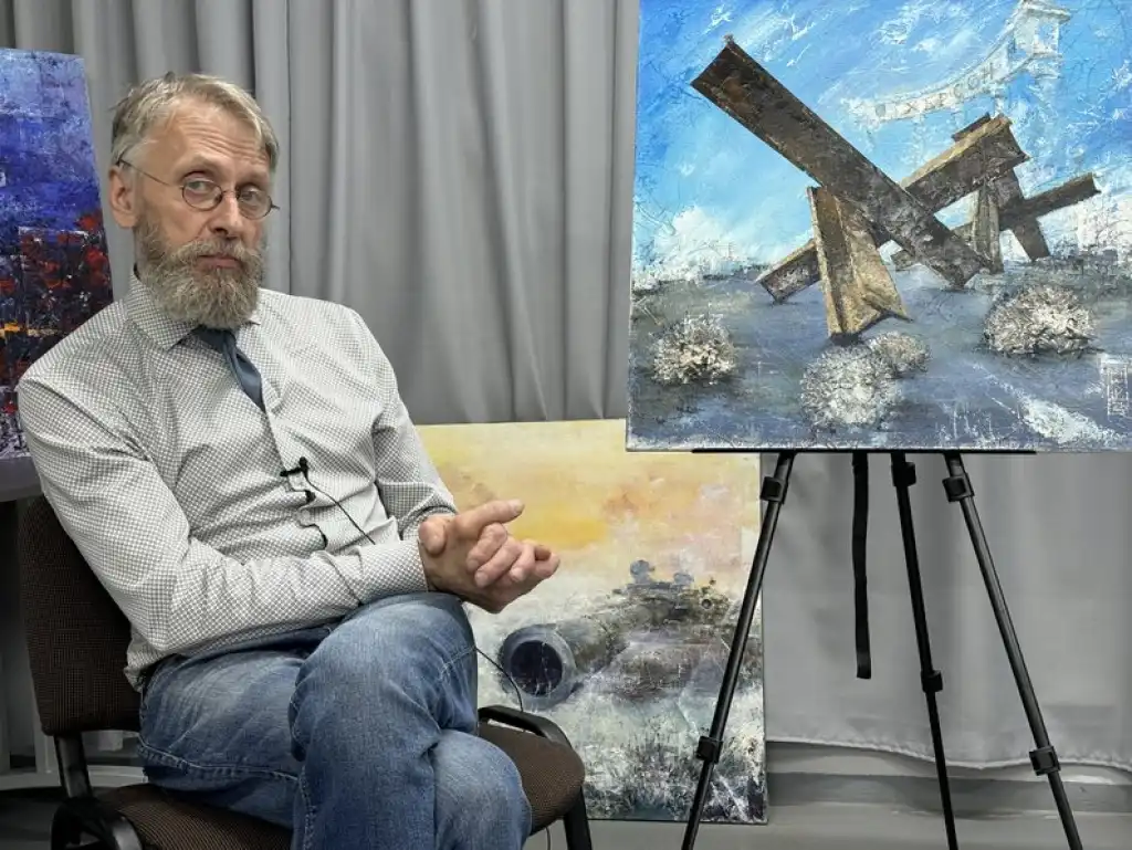 «Кожна нова робота — це підйом»: історія митця з Херсонщини Ігоря Баликова