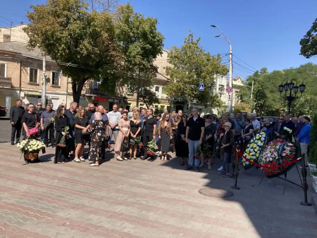 В Одесі попрощалися з фермером з Херсонщини Олександром Гордієнком, який загинув від атаки дрона