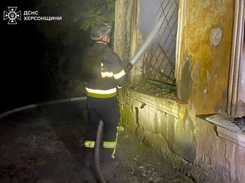 У Херсоні під час пожежі в багатоквартирному будинку загинув чоловік