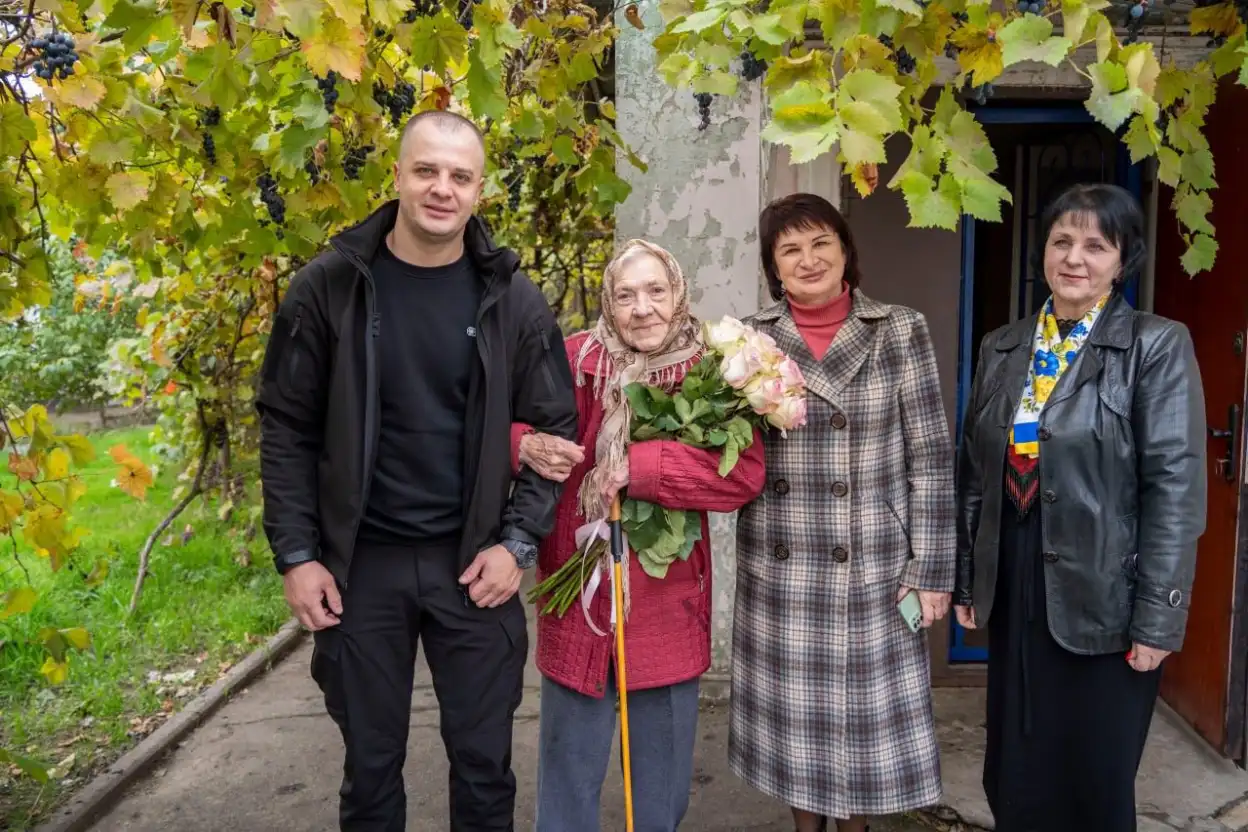 У Херсоні 102-річна Вікторія Байда відзначила день народження