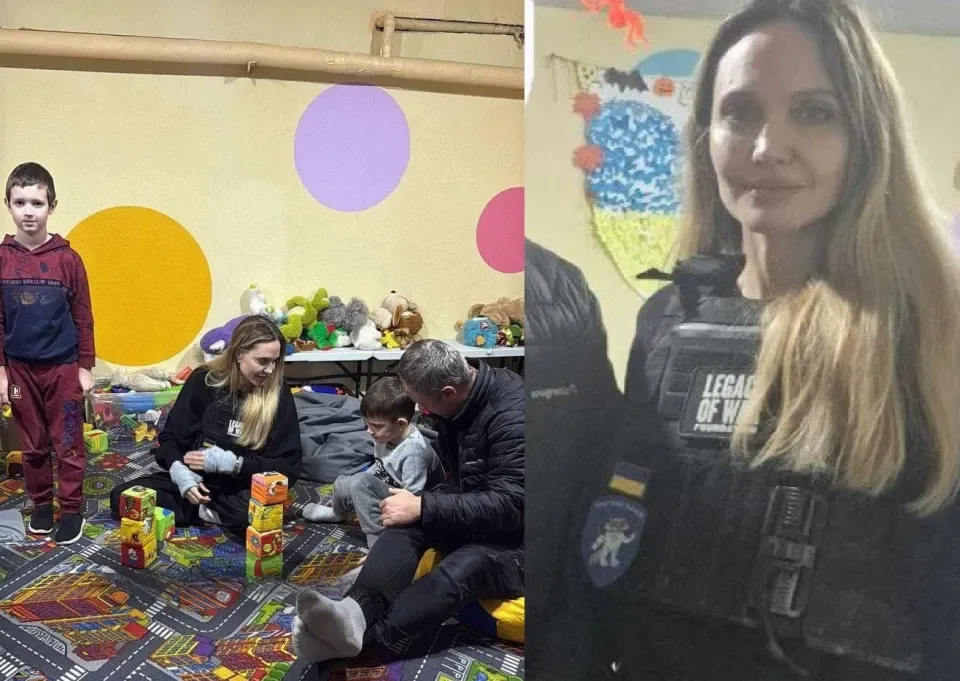 Анджеліна Джолі відвідала Херсон під час гуманітарної місії