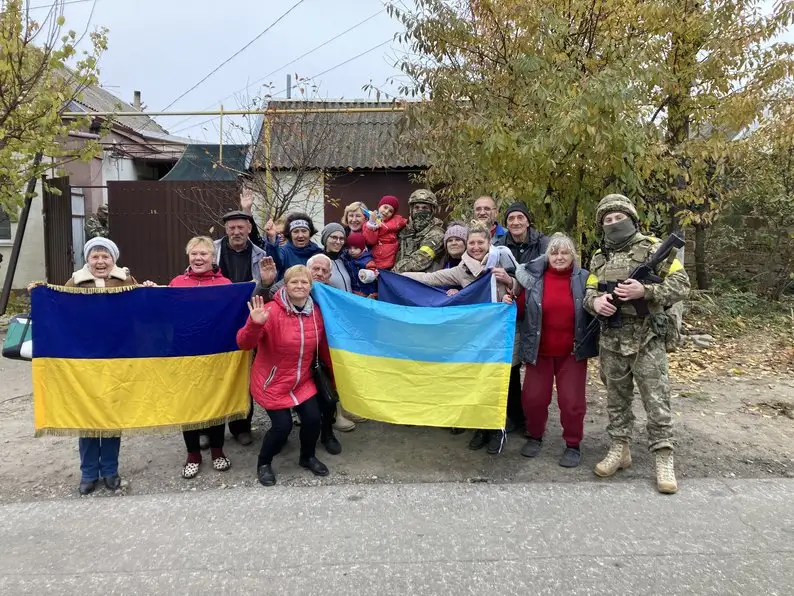 «Атмосфера рідності»: військовий 28-ї бригади поділився спогадами про звільнення Херсона