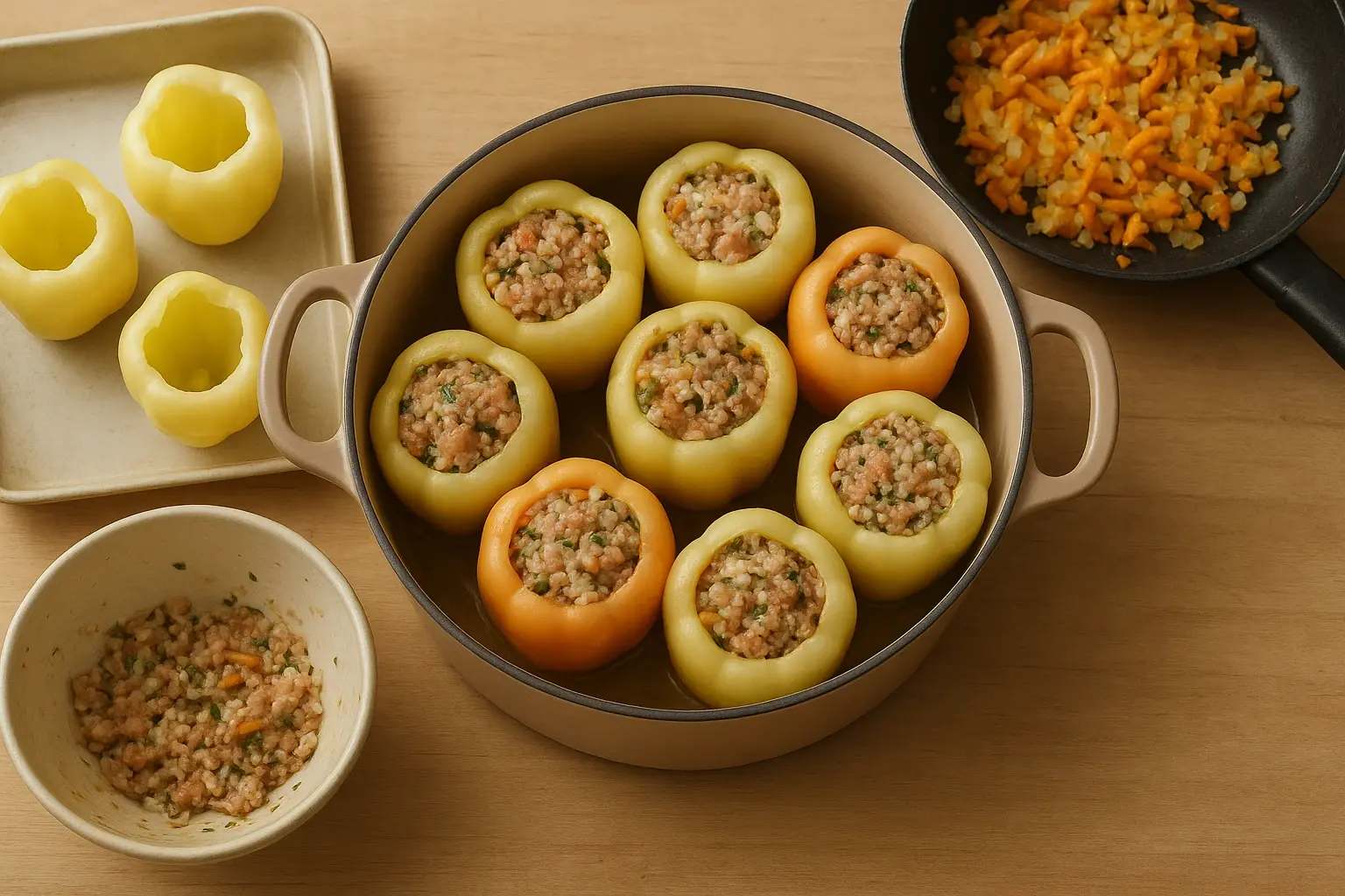 Як приготувати перець фарширований