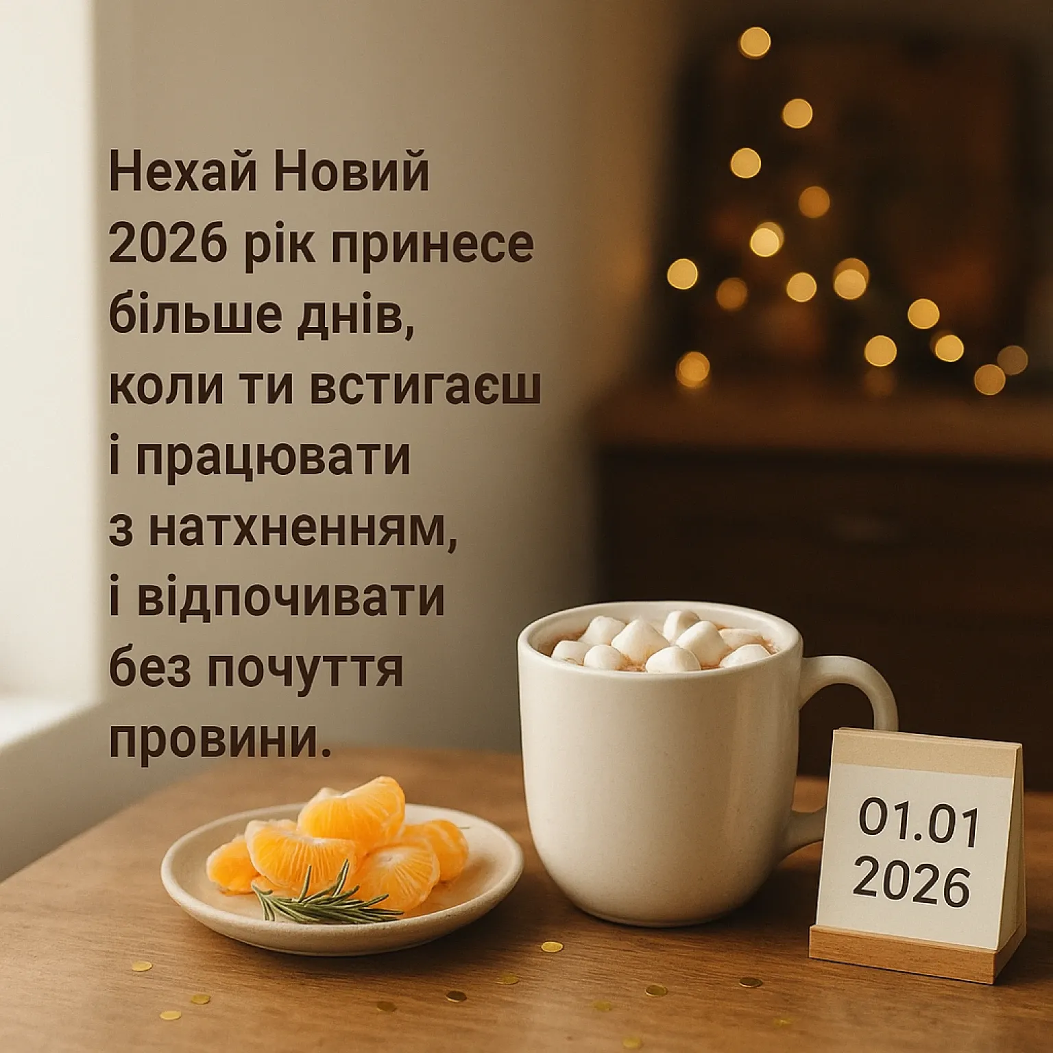 Привітання з новим роком 2026