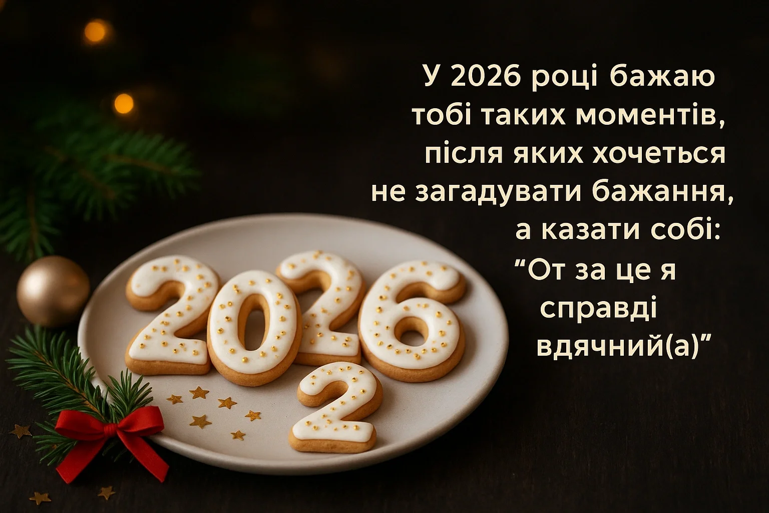 Привітання з новим роком 2026