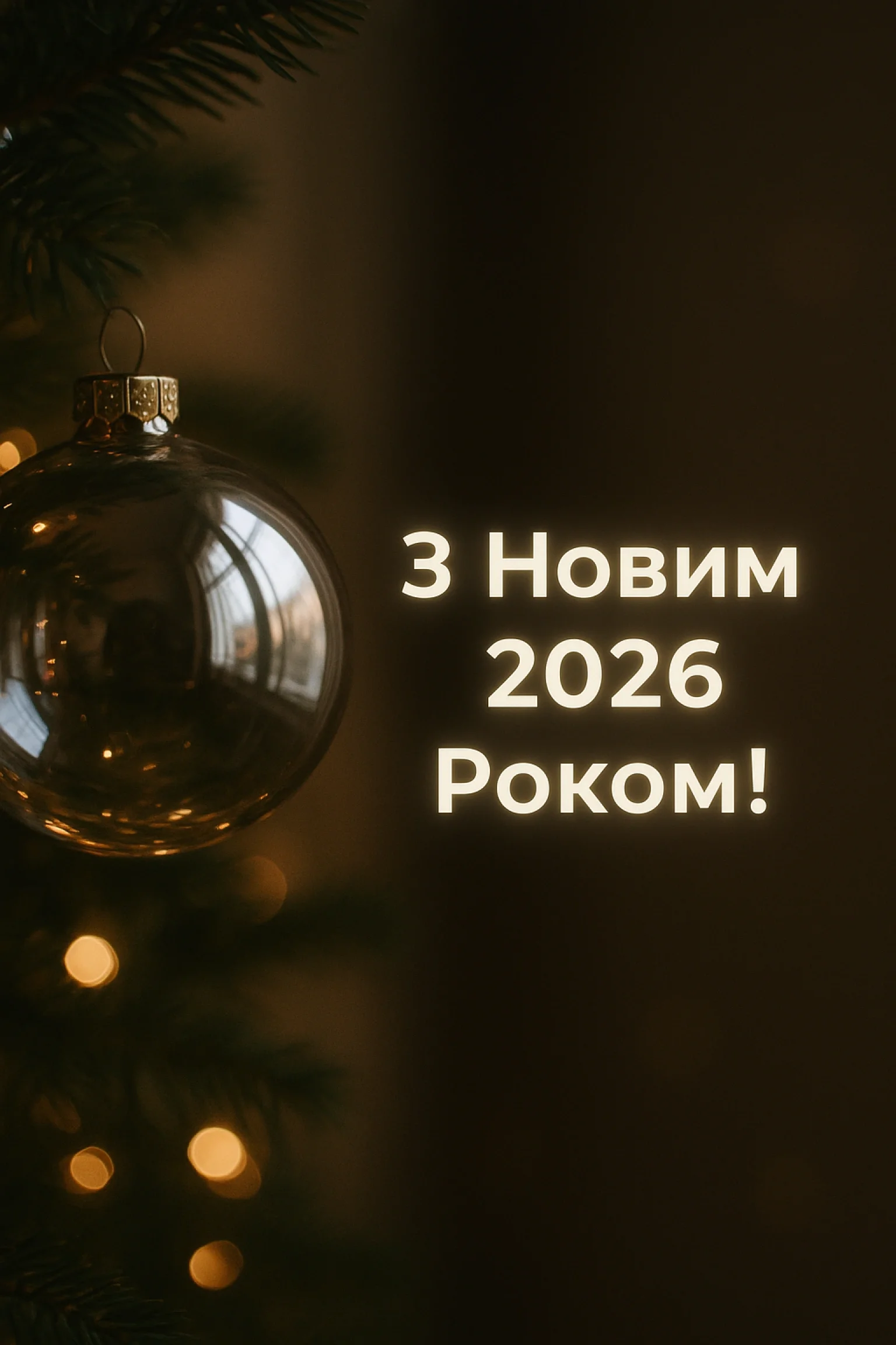 Привітання з новим роком 2026