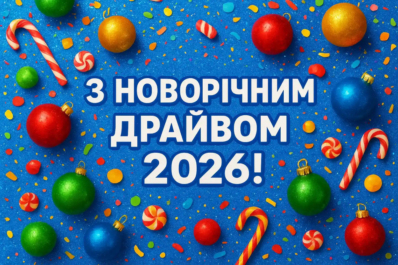 Привітання з прийдешнім новим роком 2026