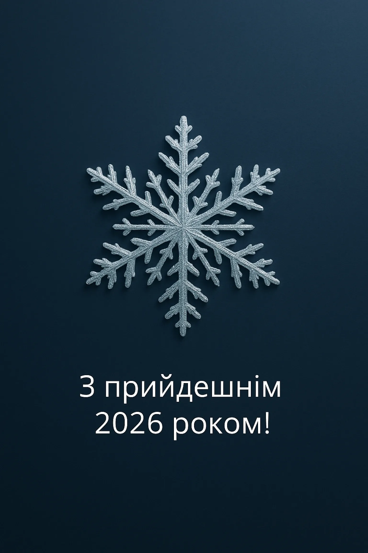 Привітання з прийдешнім новим роком 2026