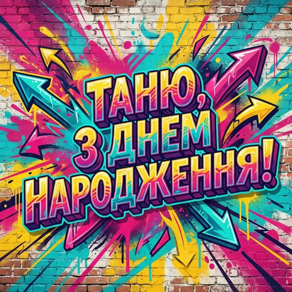 таня з днем народження таня з днем народження