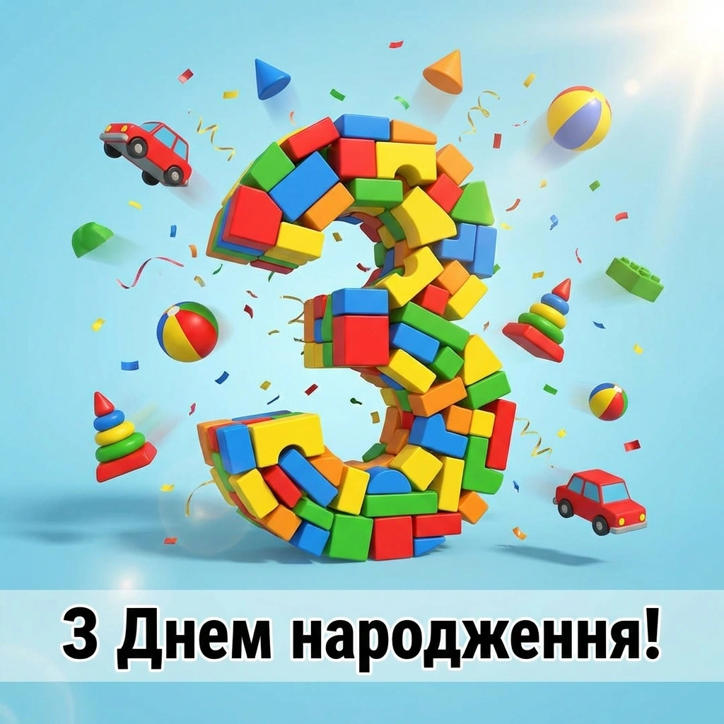 з днем народження хлопчику 3 роки з днем народження хлопчику 3 роки