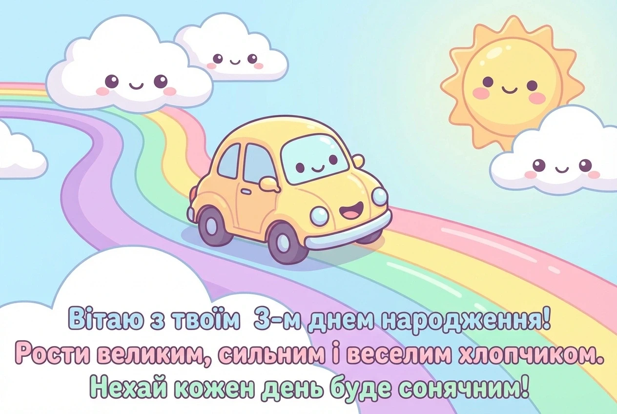 з днем народження хлопчику 3 роки з днем народження хлопчику 3 роки