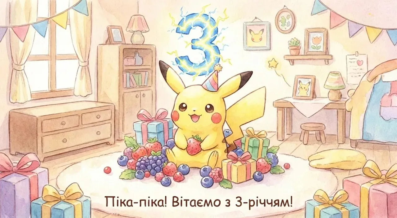 Привітання з днем народження хлопчику на 3 роки