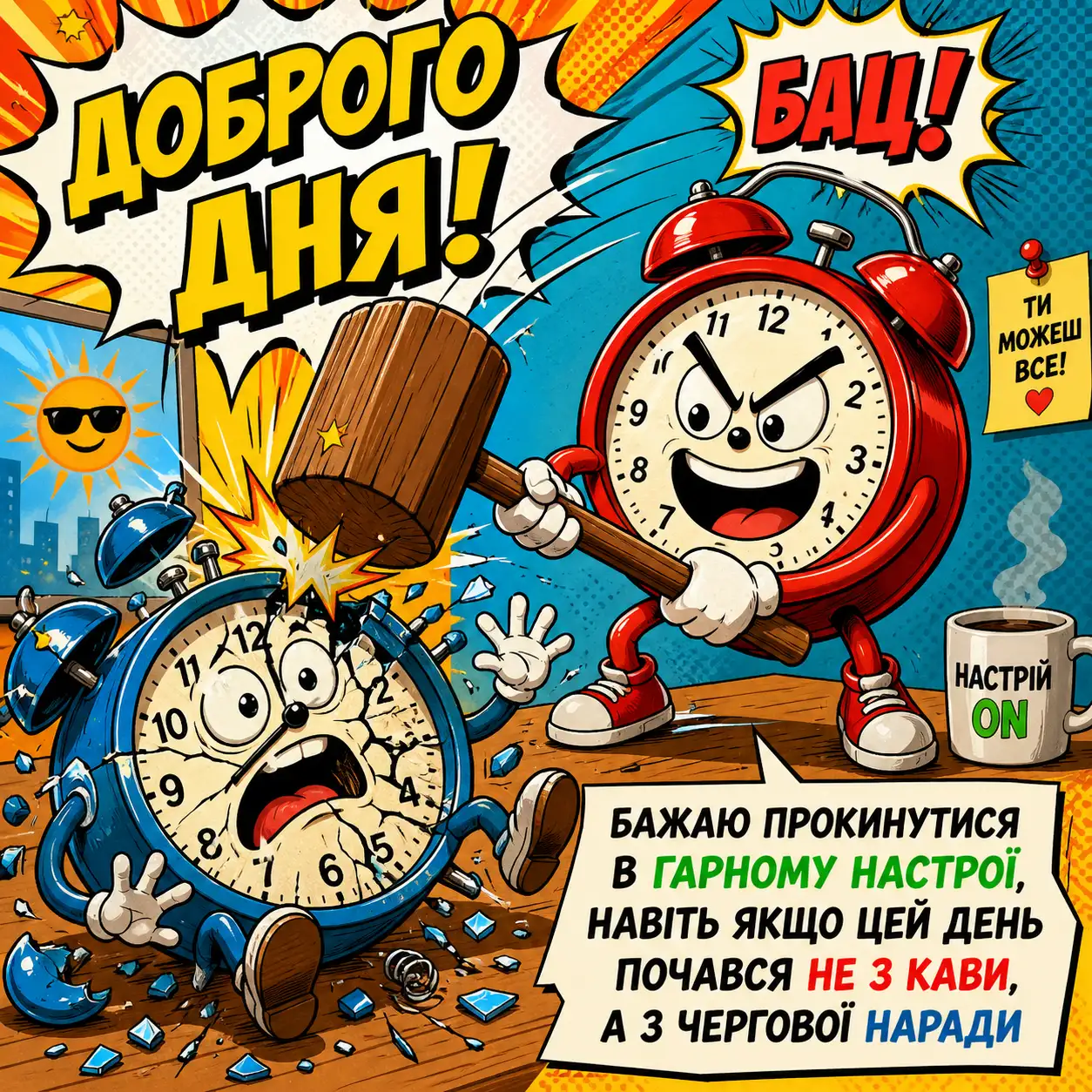 Листівки доброго дня: душевні та яскраві привітання для гарного настрою