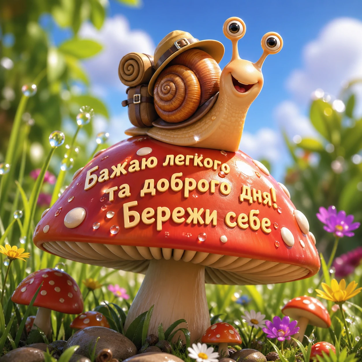 Листівки доброго дня: душевні та яскраві привітання для гарного настрою
