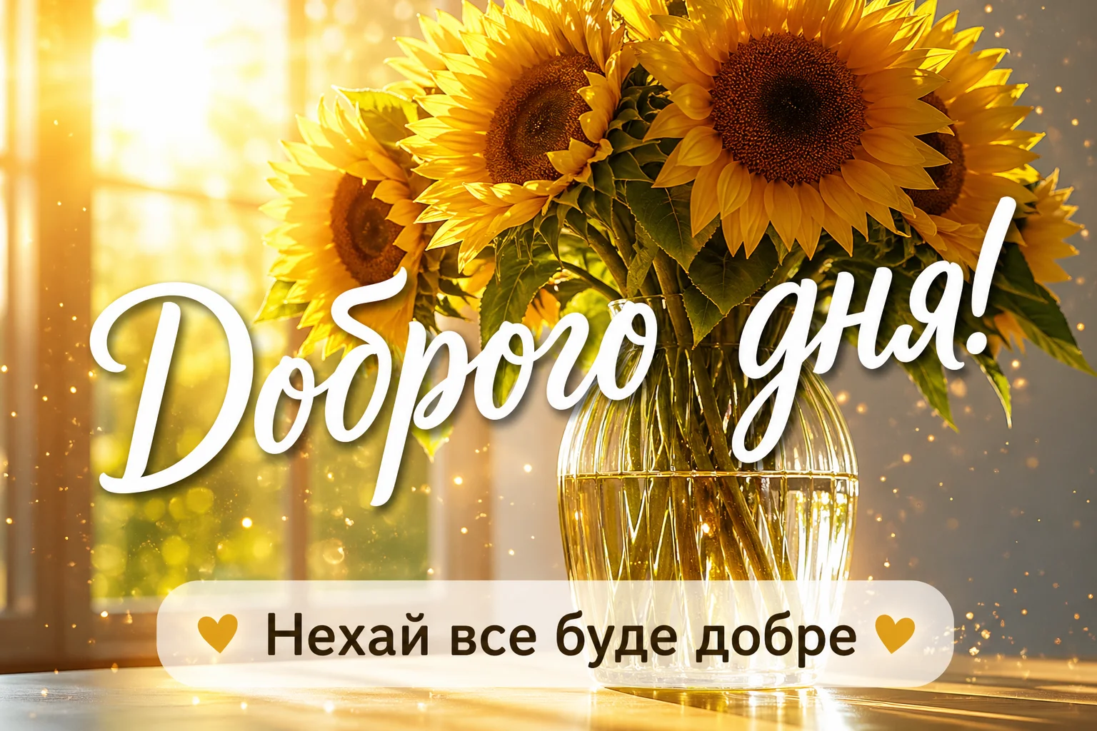 Листівки доброго дня: душевні та яскраві привітання для гарного настрою