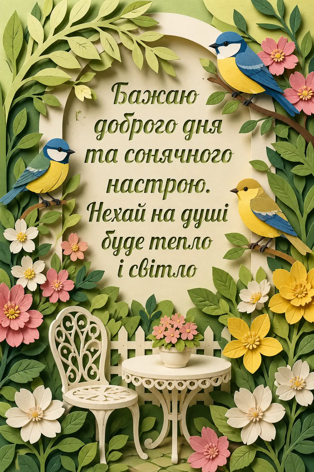 Листівки доброго дня: душевні та яскраві привітання для гарного настрою