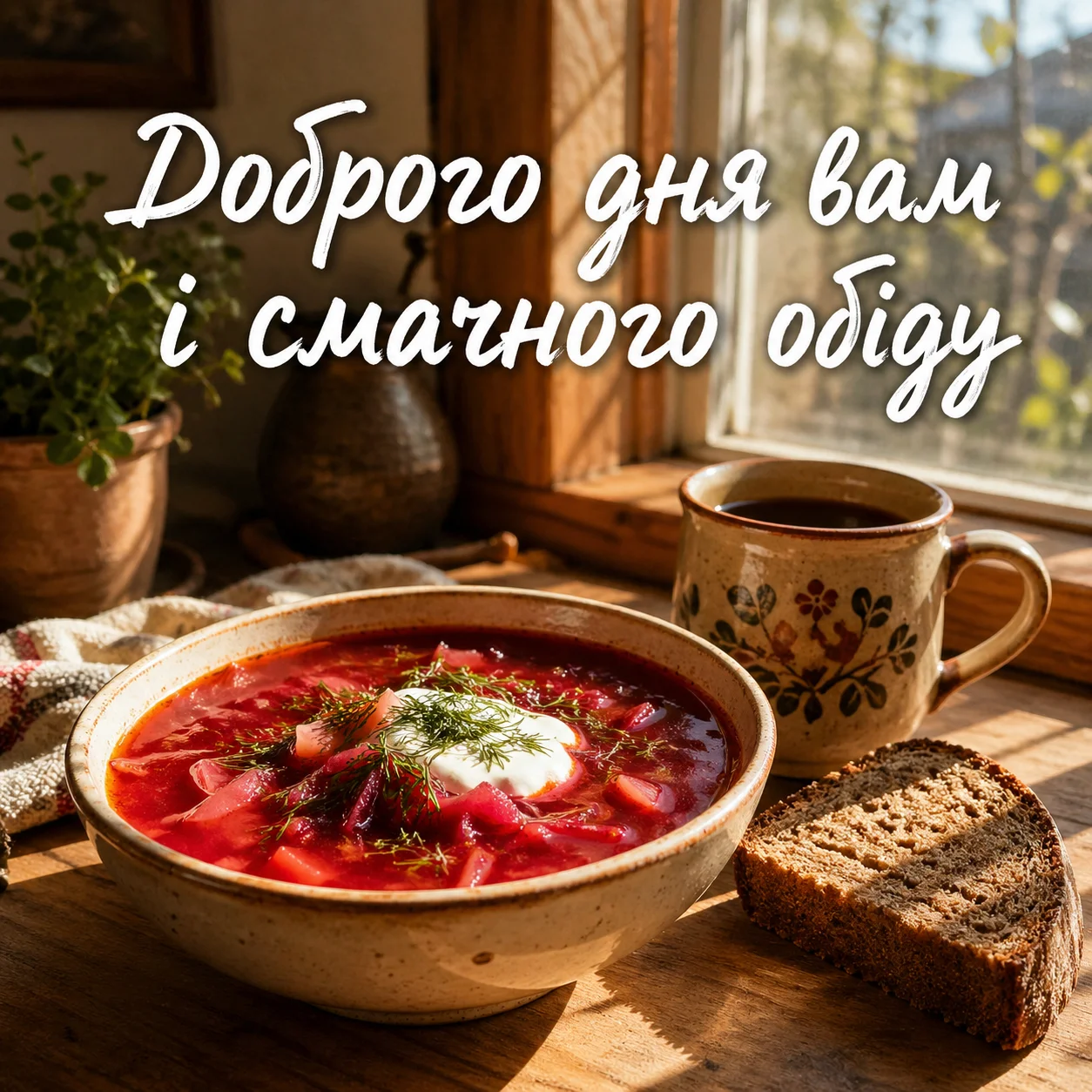 Доброго дня вам: щирі побажання та красиві листівки для теплого настрою