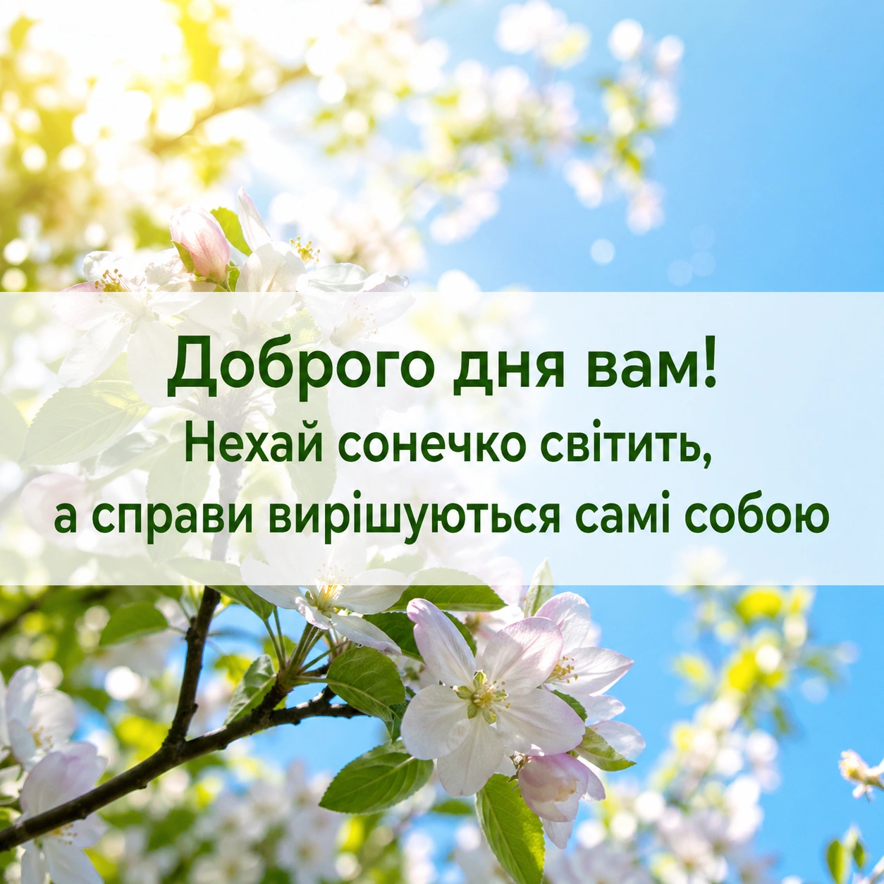 Доброго дня вам: щирі побажання та красиві листівки для теплого настрою
