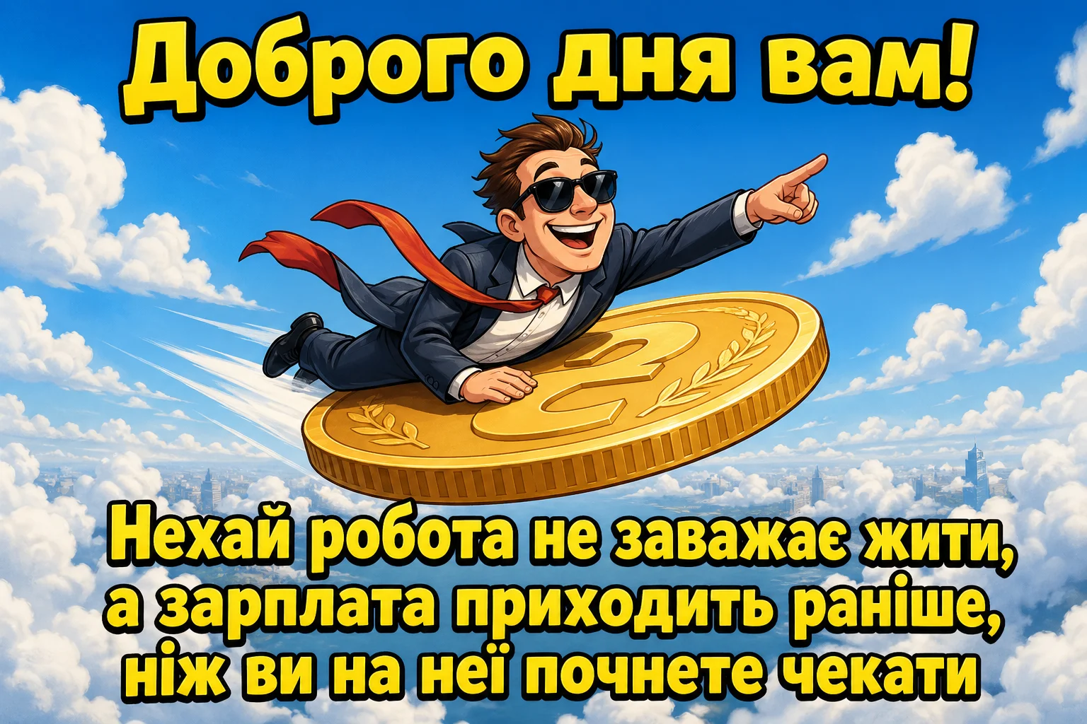 Доброго дня вам: щирі побажання та красиві листівки для теплого настрою