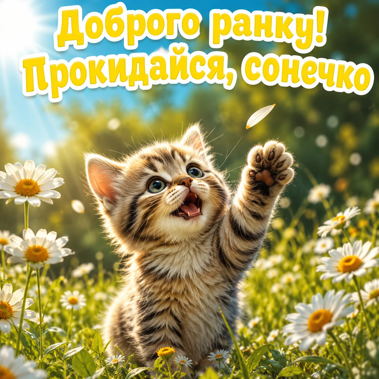 Доброго ранку, ромашки: душевні привітання та красиві картинки для гарного настрою