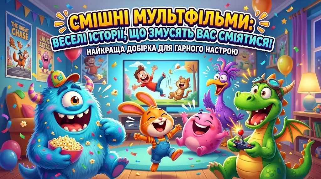 Найкращі смішні мультфільми для всієї сім’ї усіх часів