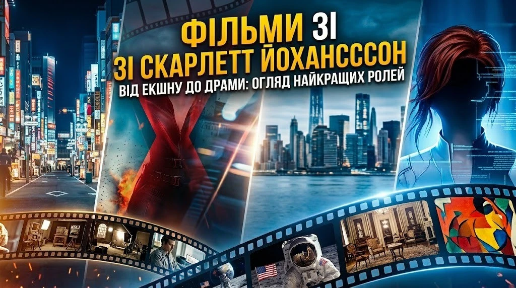 Усі відомі фільми зі Скарлетт Йоганссон і їхні сюжети