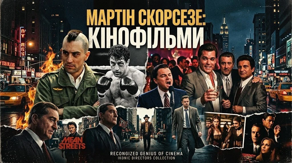 Фільми Мартіна Скорсезе у повному хронологічному порядку