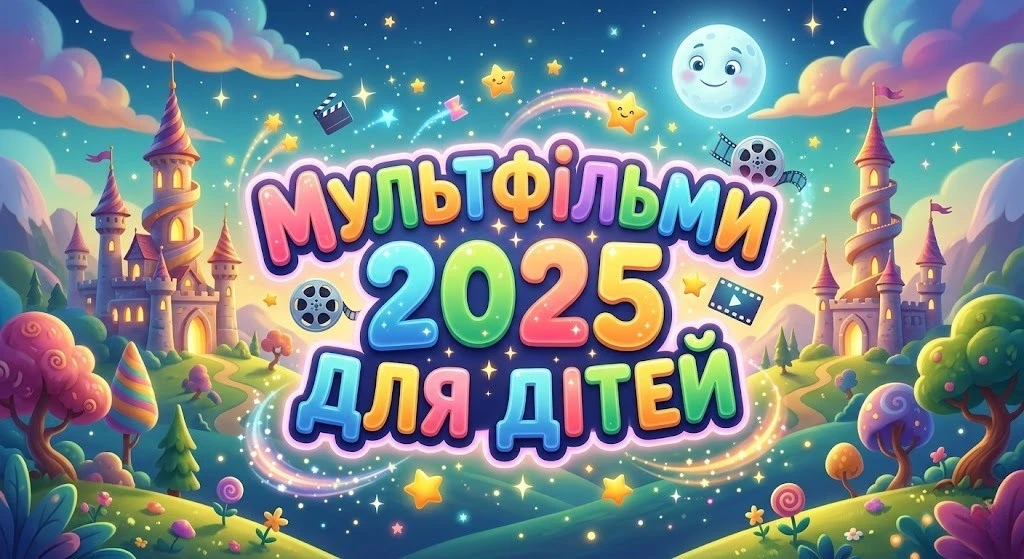Мультфільми 2025 для дітей список для перегляду