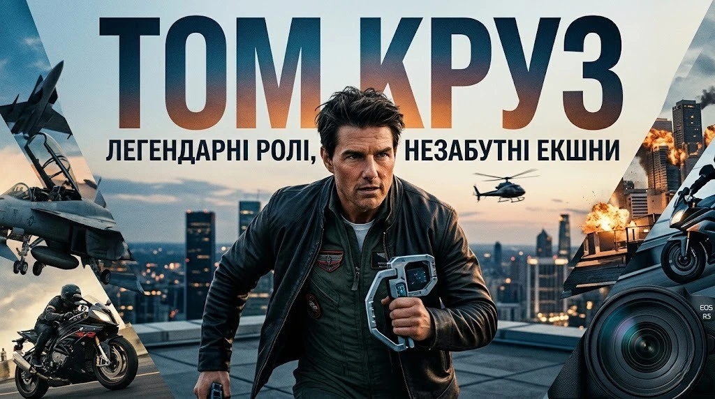 20 фільмів з Томом Крузом для справжніх фанатів