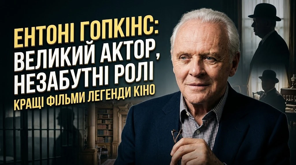 Культові фільми Ентоні Гопкінса у добірці