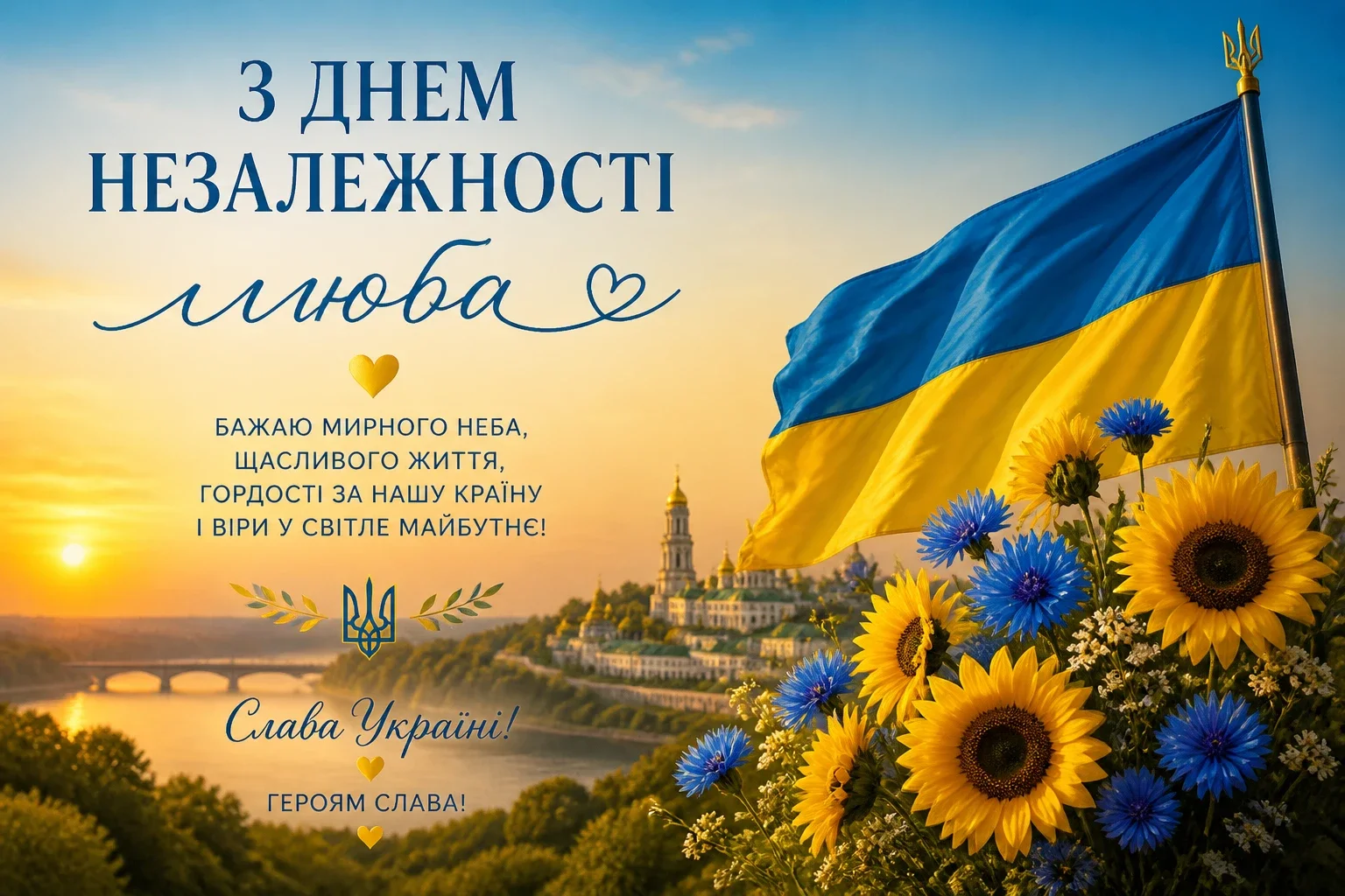 З днем незалежності люба