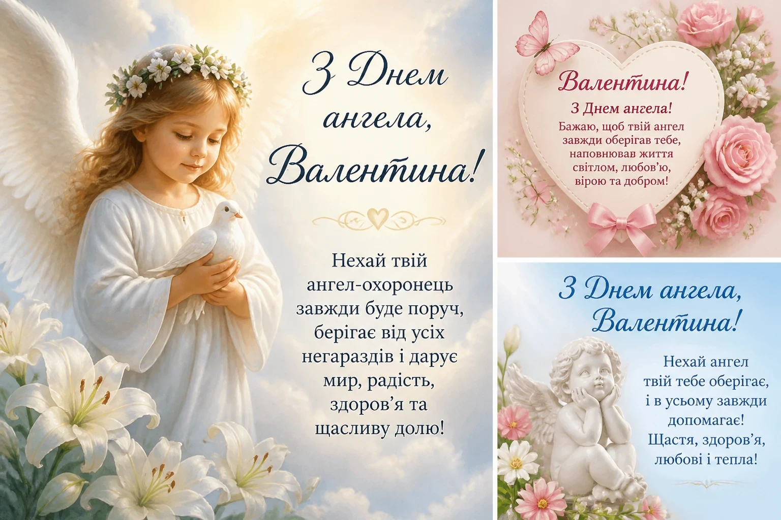 Картинки та привітання з днем ангела Валентина