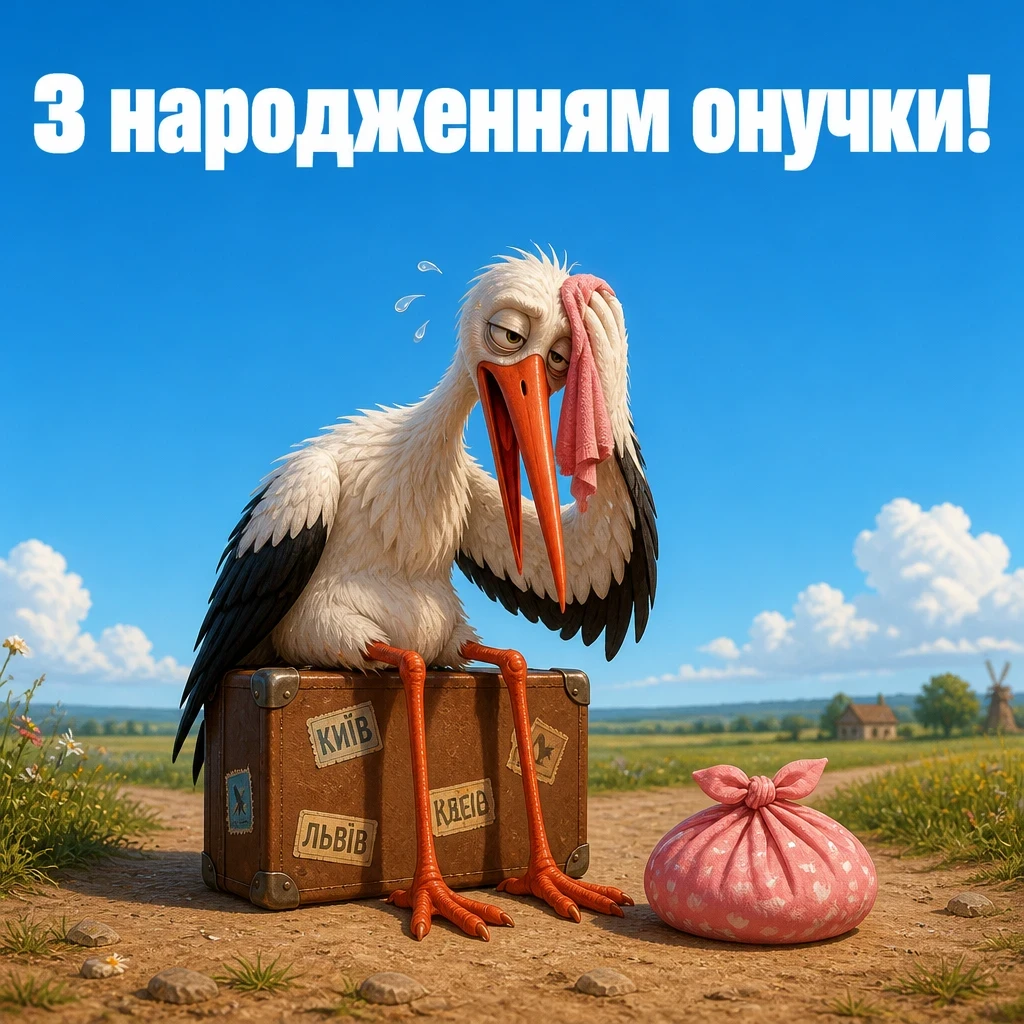 привітання дідуся і бабусі з народженням онучки