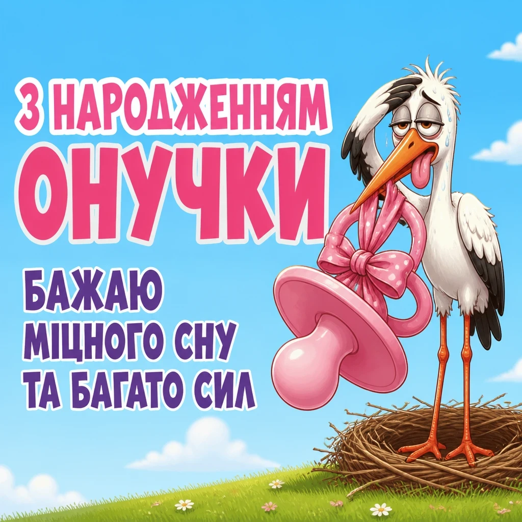 привітання для бабусі з народженням онучки