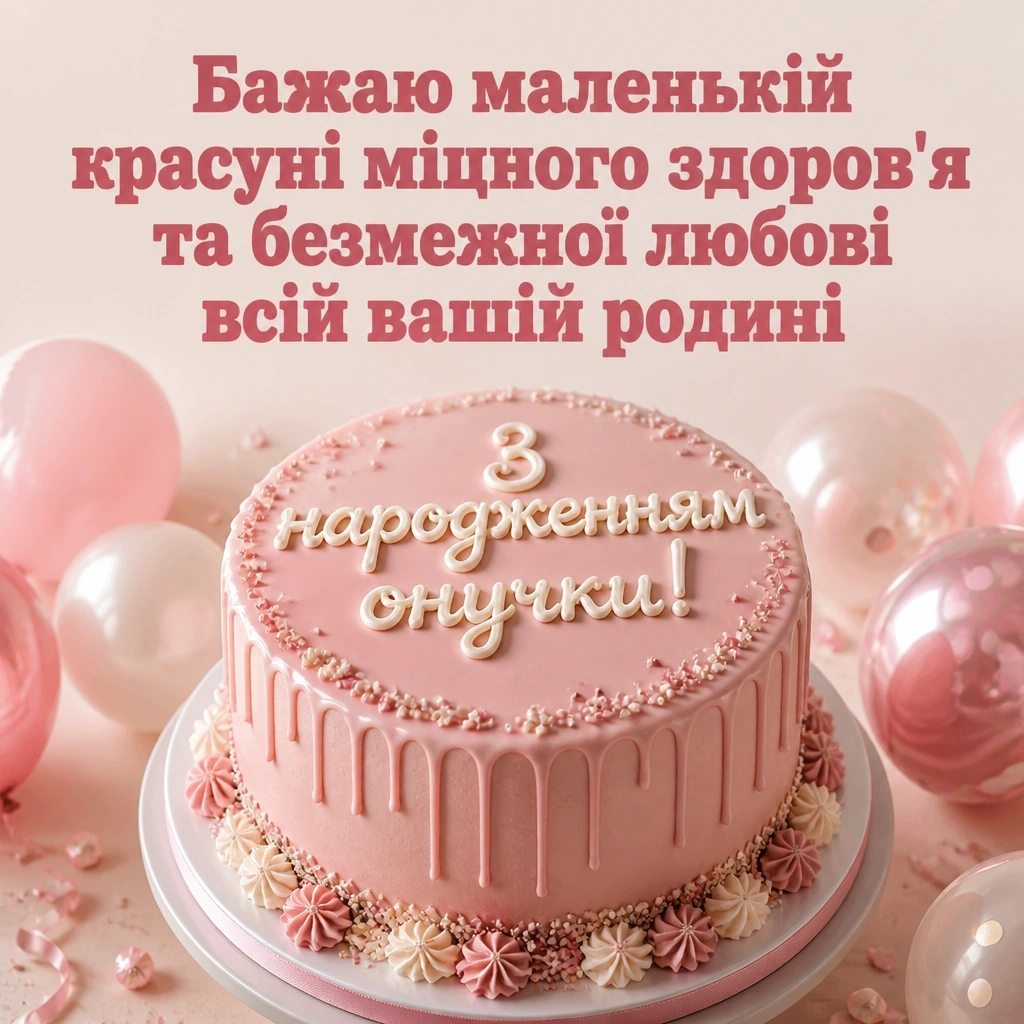 привітання для бабусі з народженням онучки