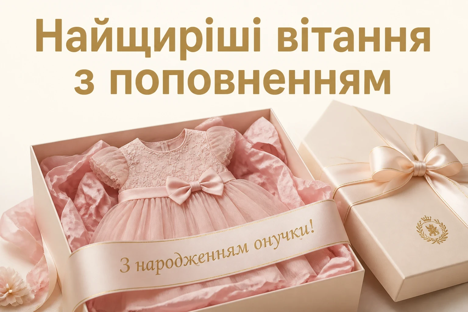 привітання для бабусі з народженням онучки