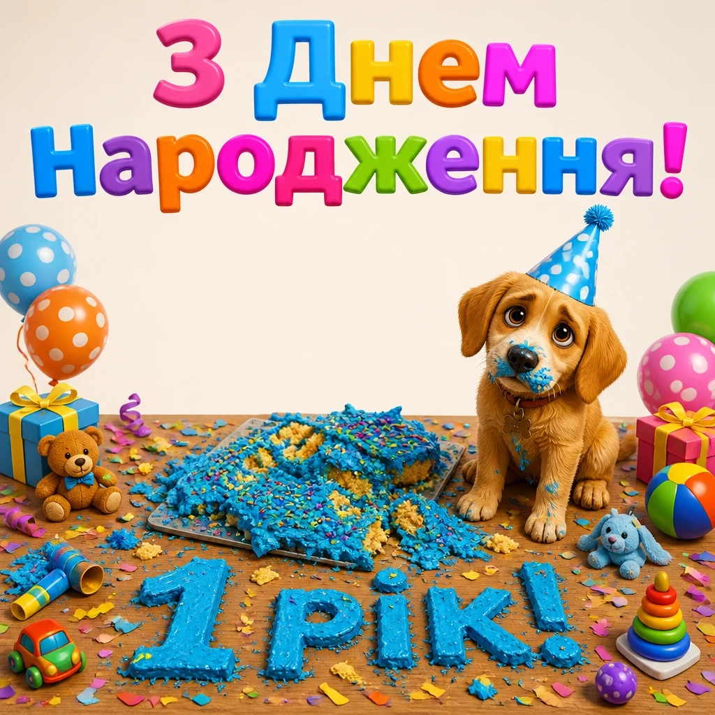 хлопчику привітання з днем народження дитини 1 рік хлопчику привітання з днем народження дитини 1 рік