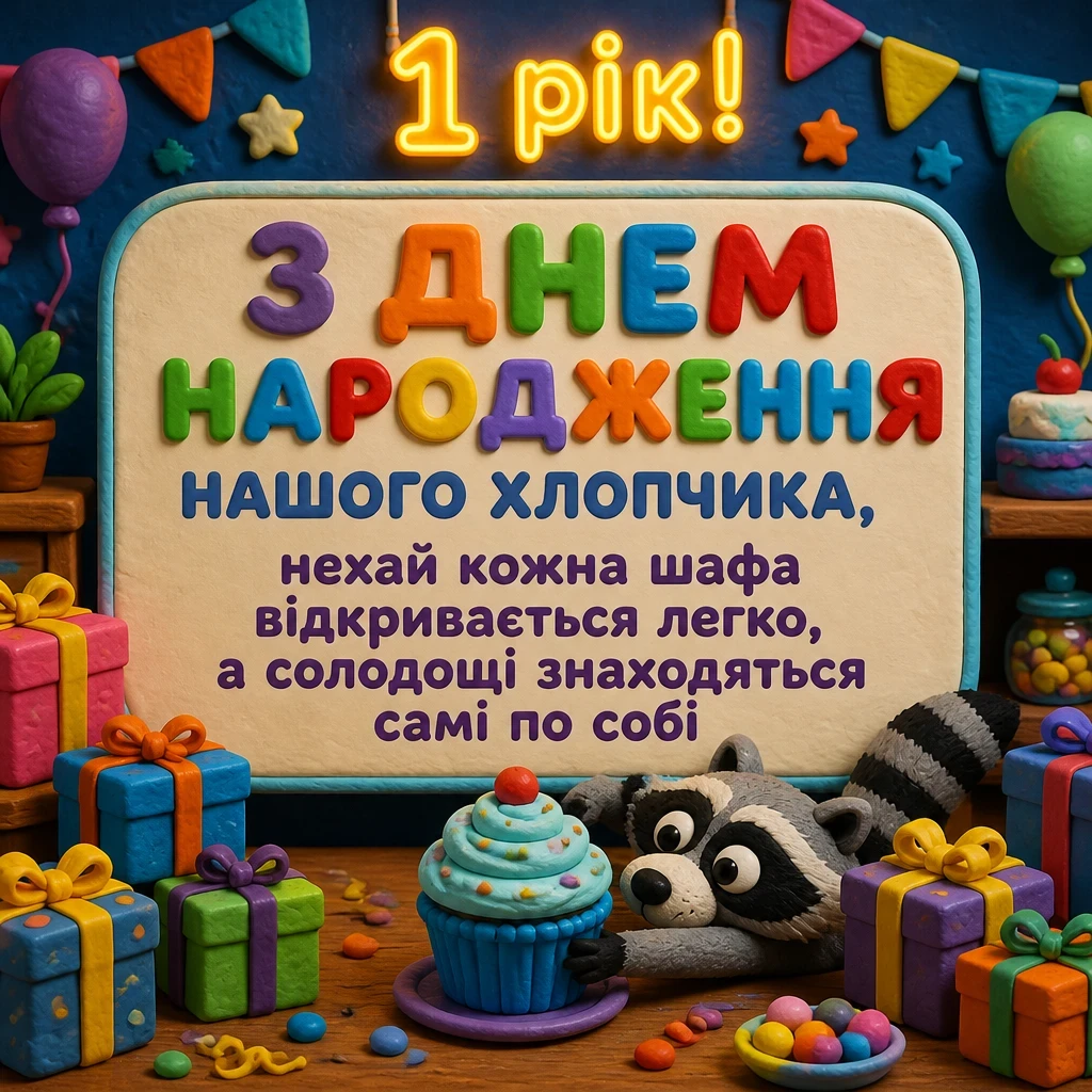 хлопчику привітання з днем народження дитини 1 рік хлопчику привітання з днем народження дитини 1 рік