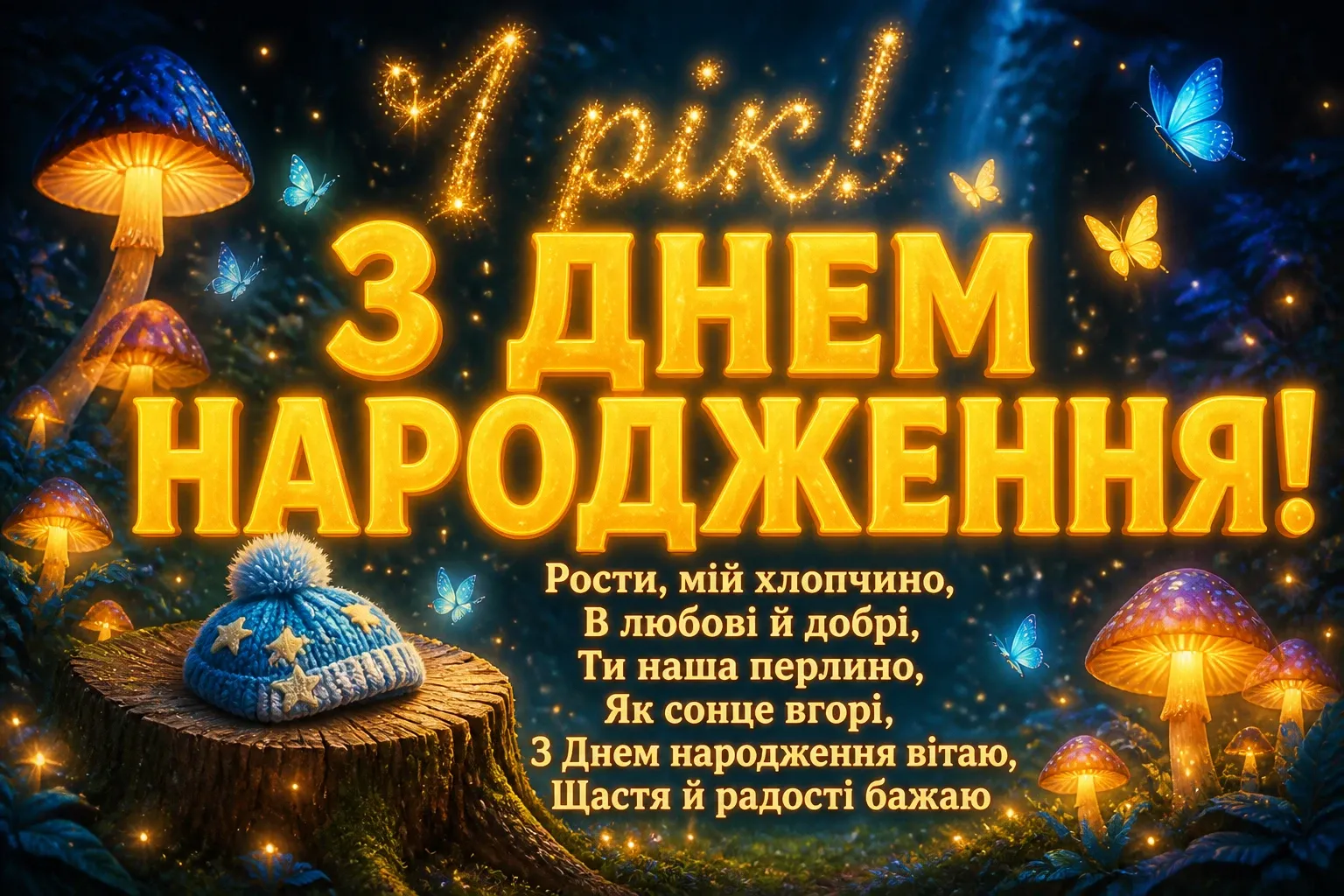 хлопчику привітання з днем народження дитини 1 рік хлопчику привітання з днем народження дитини 1 рік