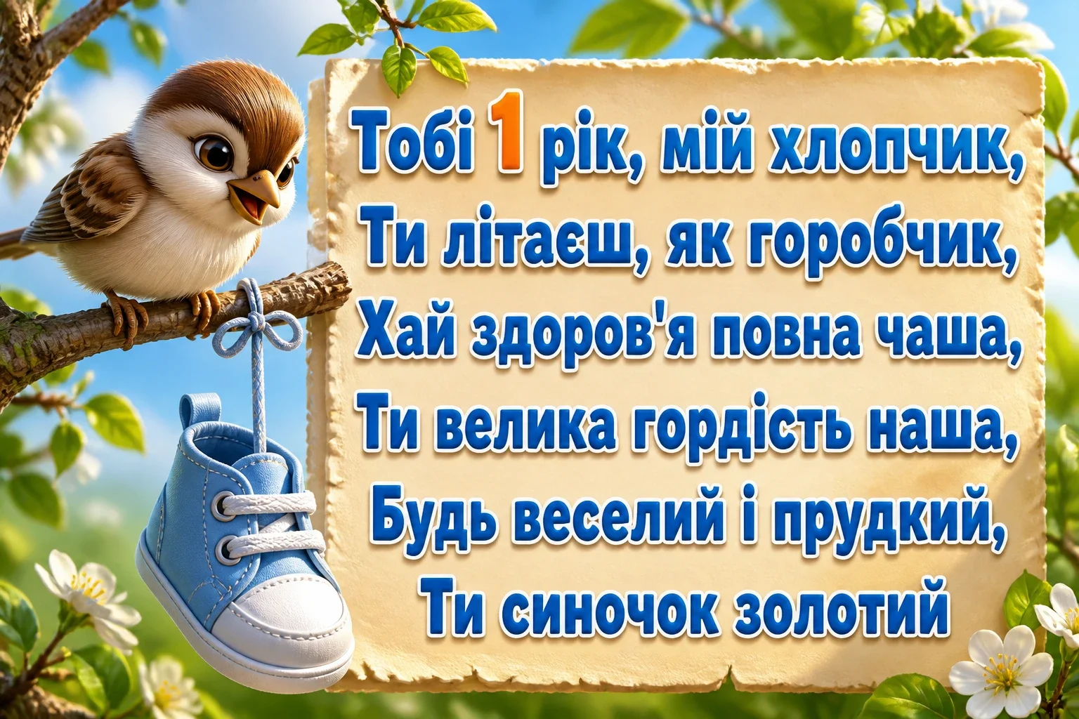 хлопчику привітання з днем народження дитини 1 рік хлопчику привітання з днем народження дитини 1 рік