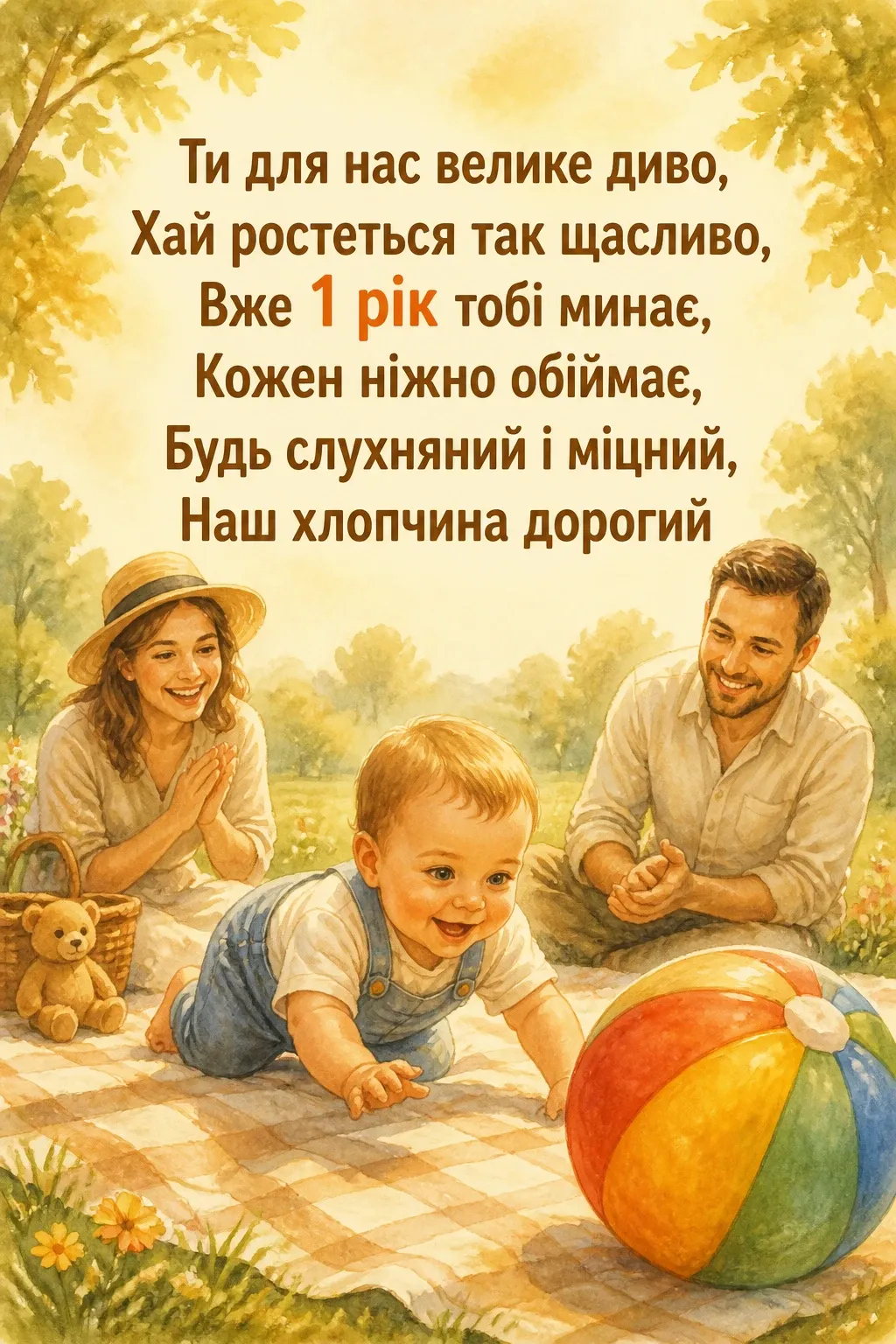 хлопчику привітання з днем народження дитини 1 рік хлопчику привітання з днем народження дитини 1 рік