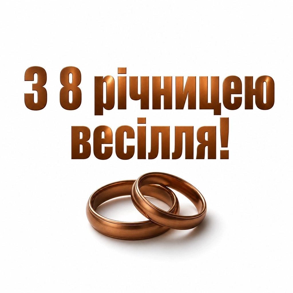 привітання з 8 річницею весілля привітання з 8 річницею весілля