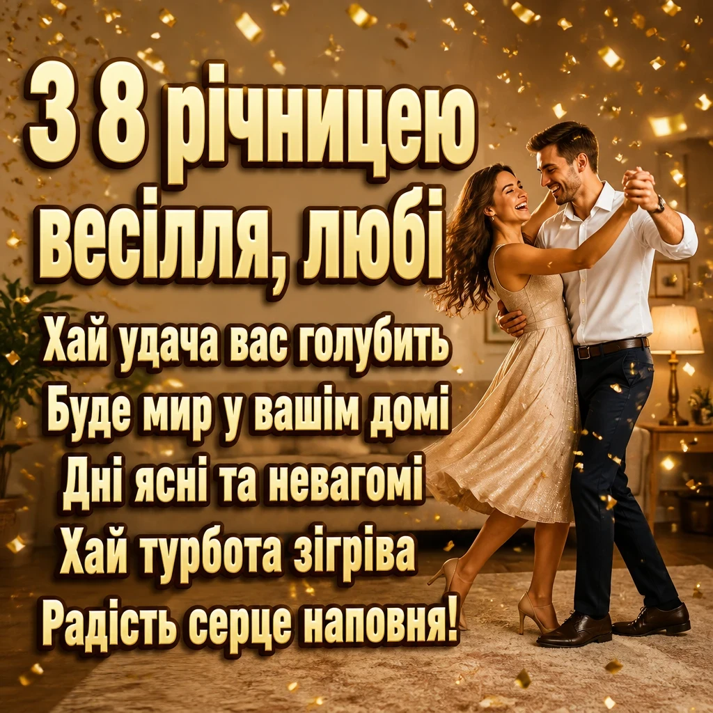 привітання з 8 річницею весілля привітання з 8 річницею весілля