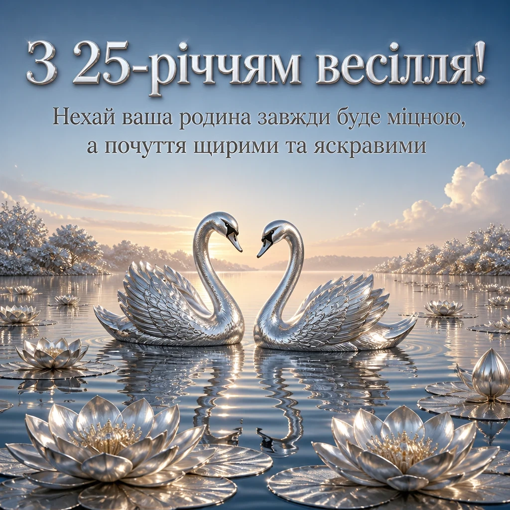 25 років весілля привітання у віршах