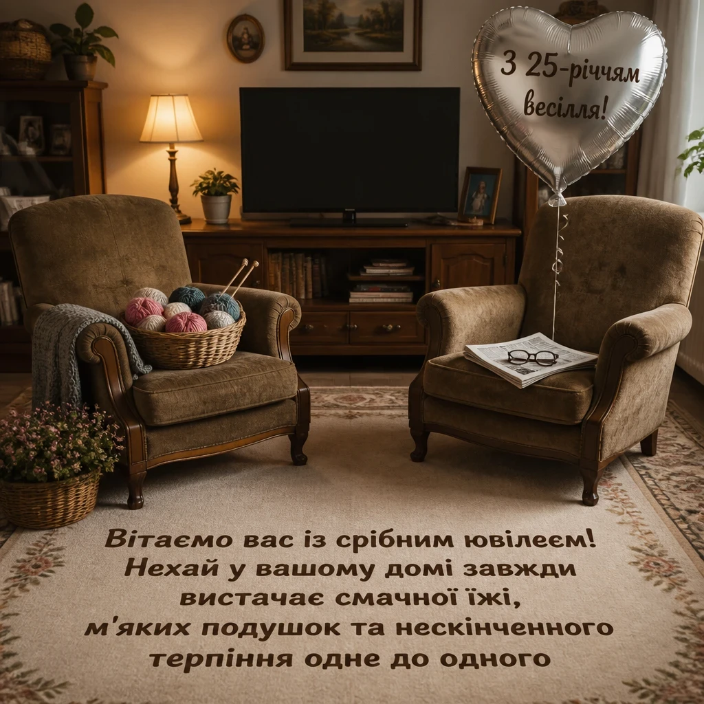25 років весілля привітання у віршах