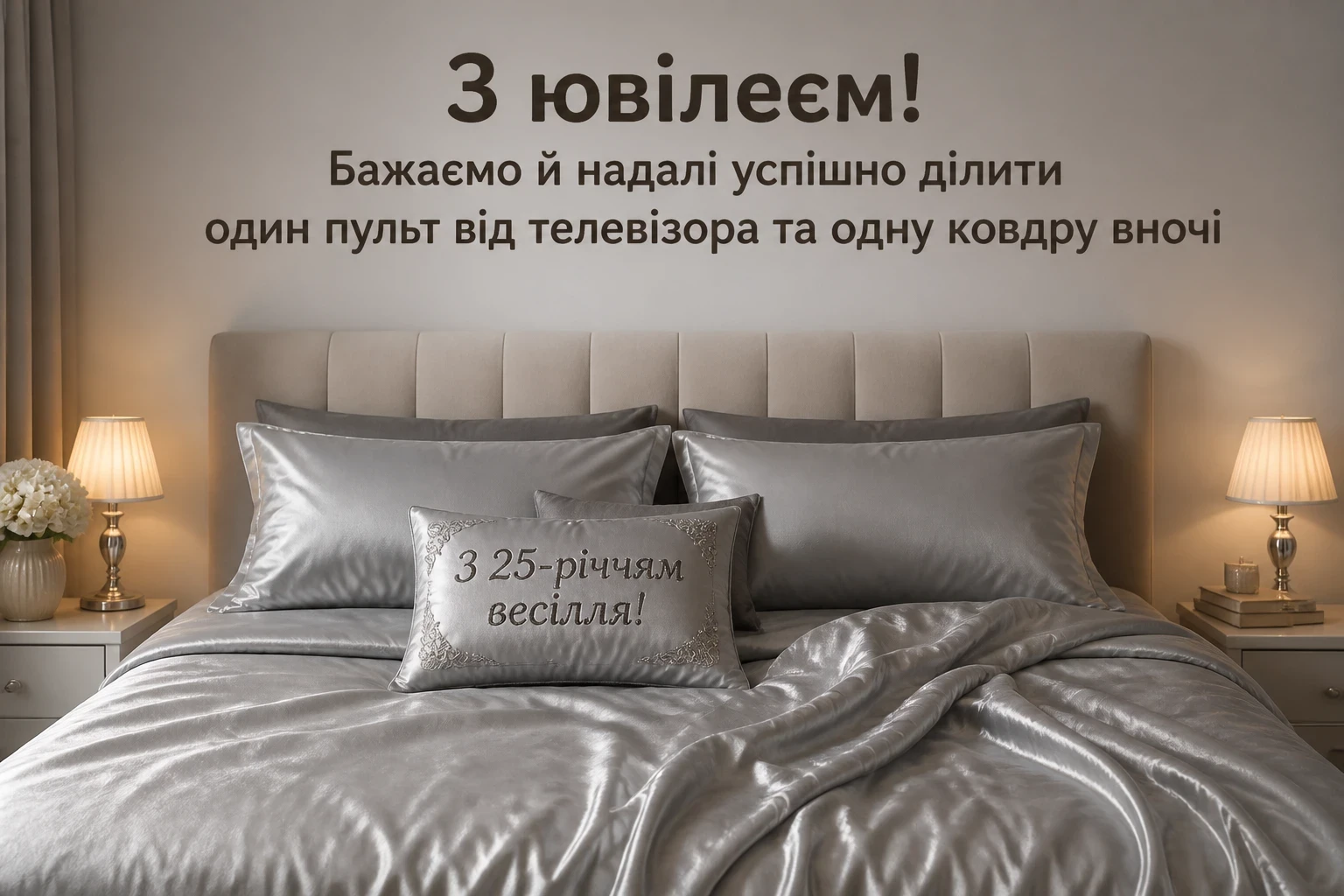 25 років весілля привітання у віршах
