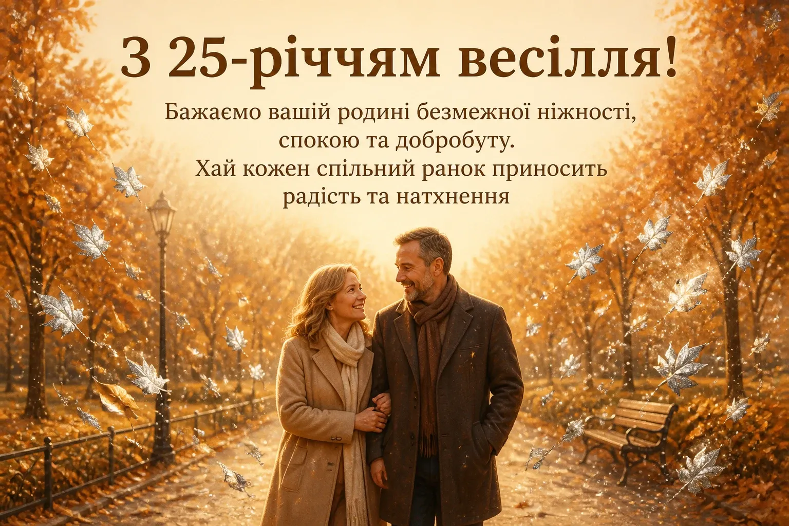 25 років весілля привітання у віршах