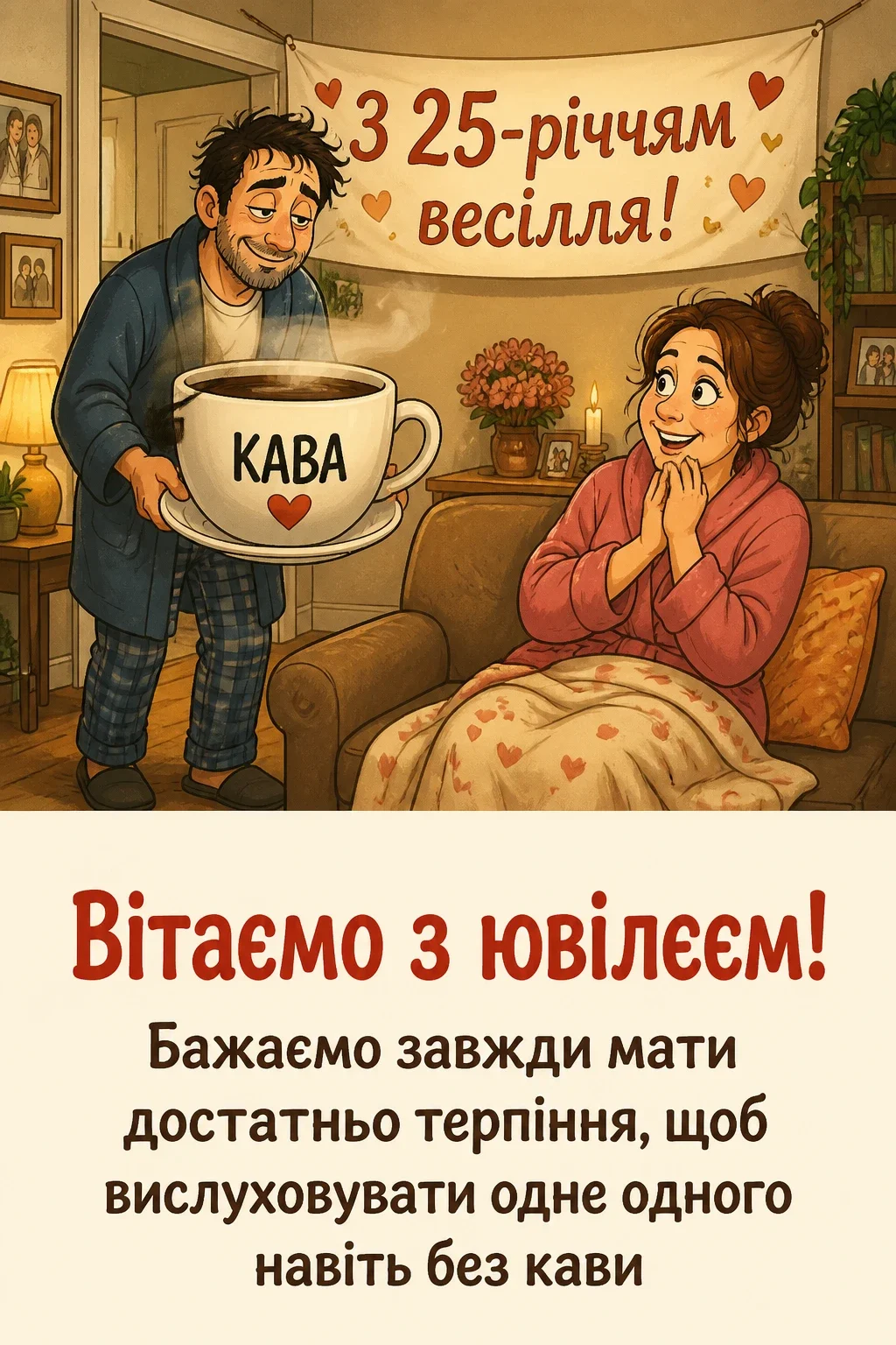 25 років весілля привітання у віршах