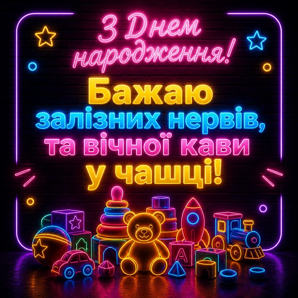 привітання вихователю з днем народження